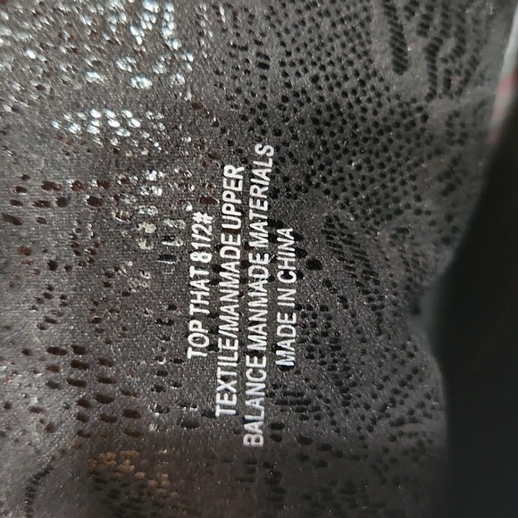 Poetic License Top that boots black women's size 39.5 EUC - Picture 5 of 9